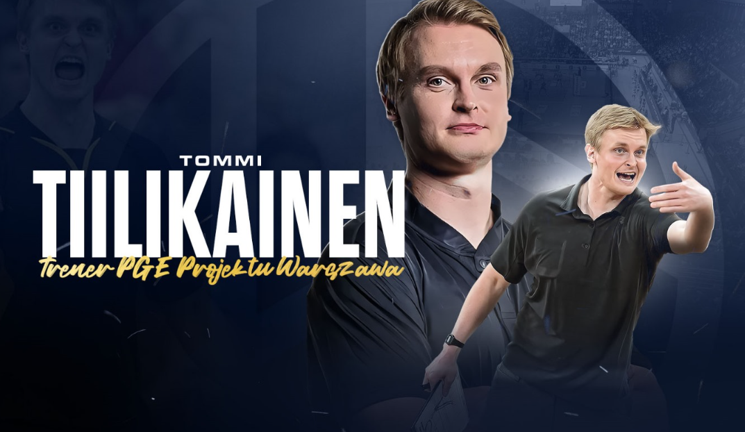 Tommi Tiilikainen nowym trenerem PGE Projektu Warszawa